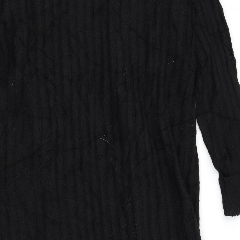 New Look Womens Black   Jacket Coatigan Size M