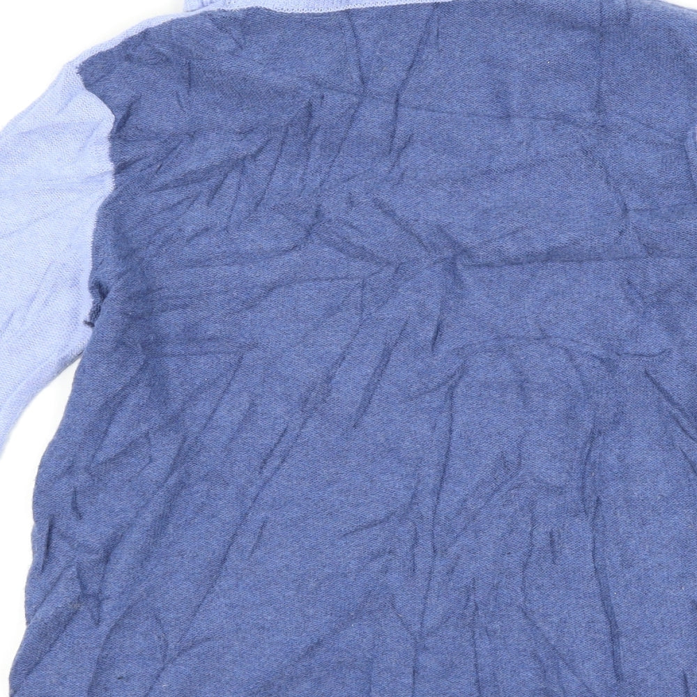White Stuff Womens Blue Striped  Pullover Jumper Size 14