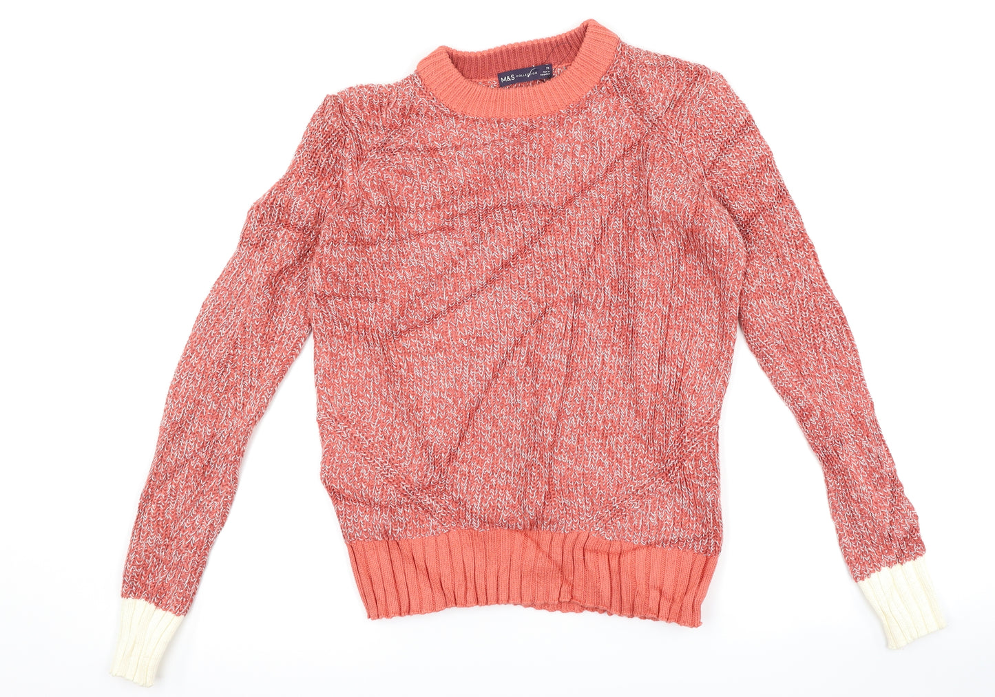 Marks and Spencer Womens Pink   Pullover Jumper Size XS