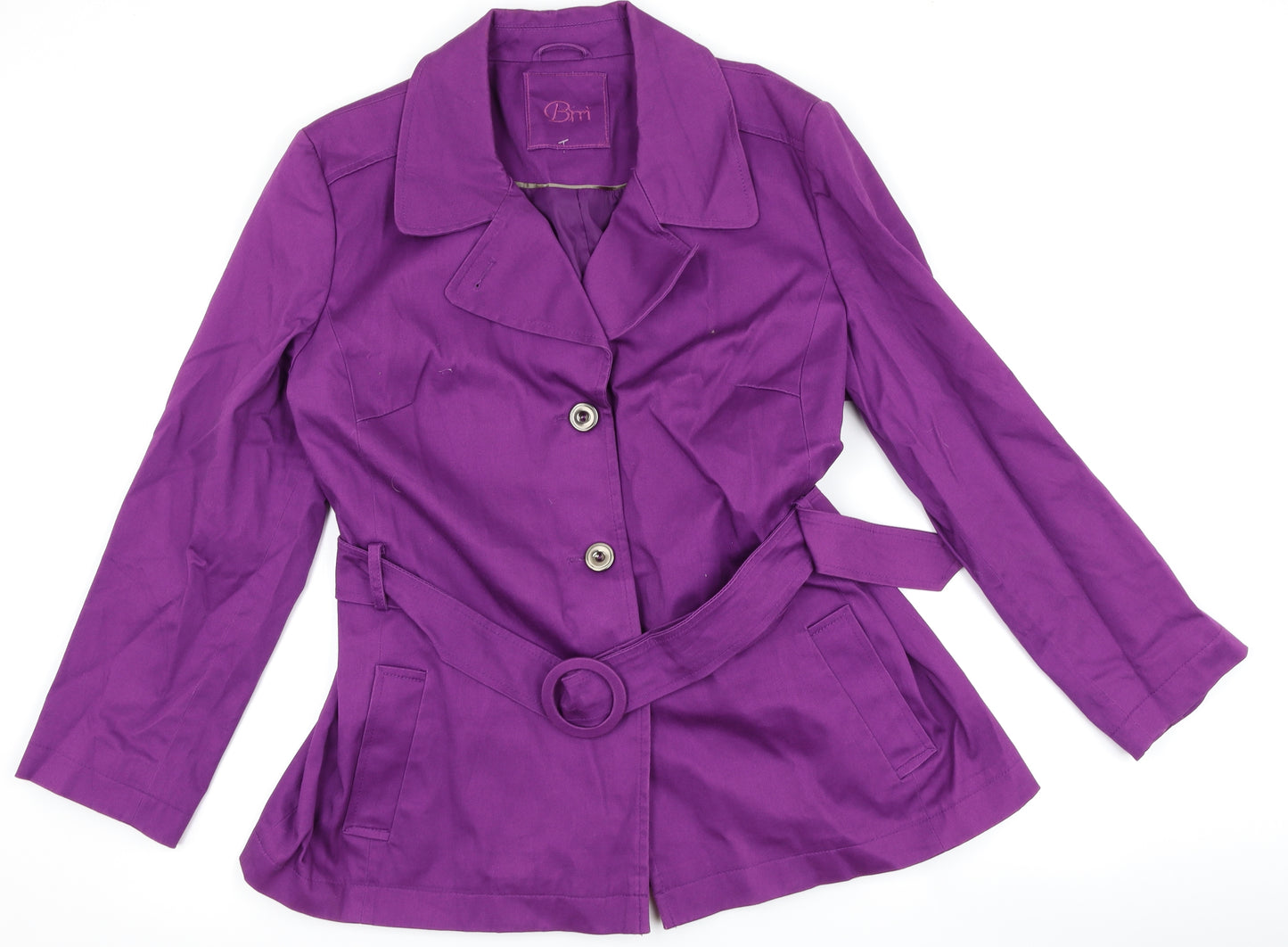 bm Collection Womens Purple   Pea Coat Coat Size 20