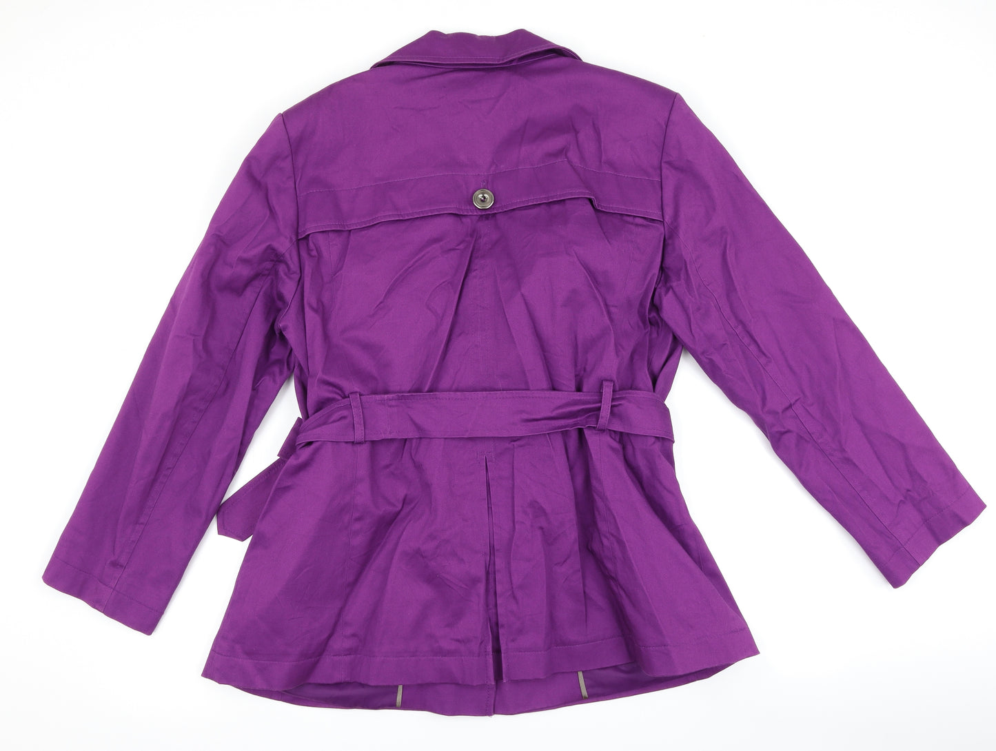 bm Collection Womens Purple   Pea Coat Coat Size 20