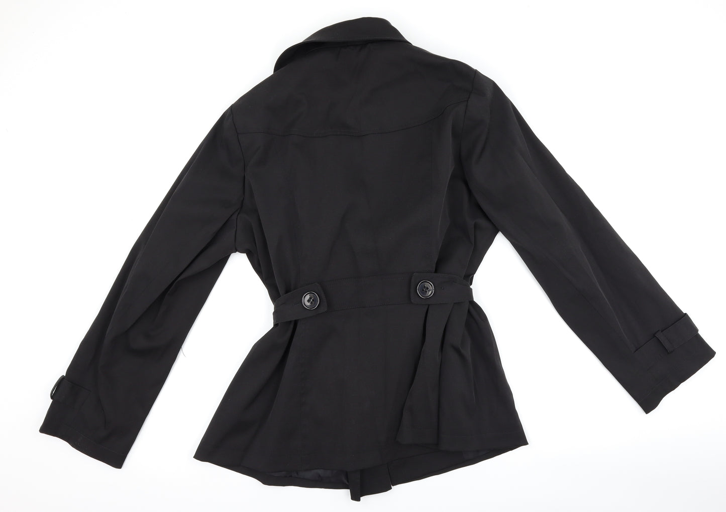 George Womens Black   Pea Coat Coat Size 20