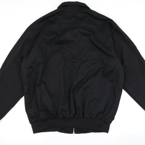 JBC Collection Mens Black   Bomber Jacket Coat Size 2XL