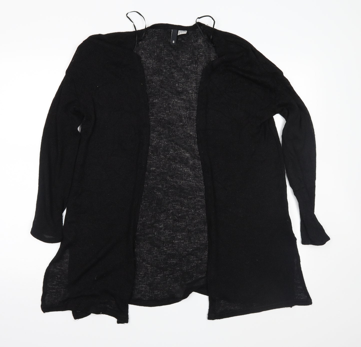 H&M Womens Black  Knit Cardigan Jumper Size S