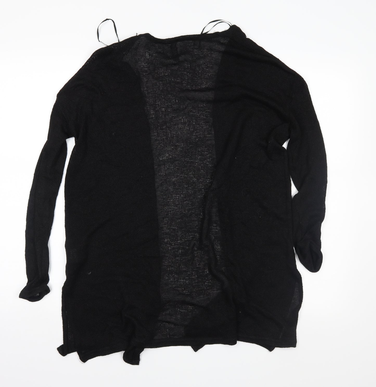 H&M Womens Black  Knit Cardigan Jumper Size S