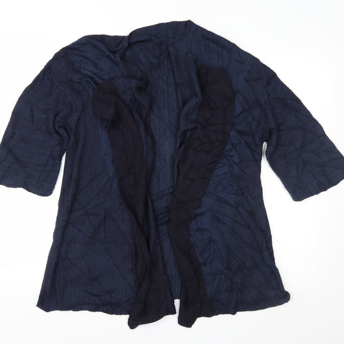 Per Una Womens Blue  Knit Cardigan Jumper Size S