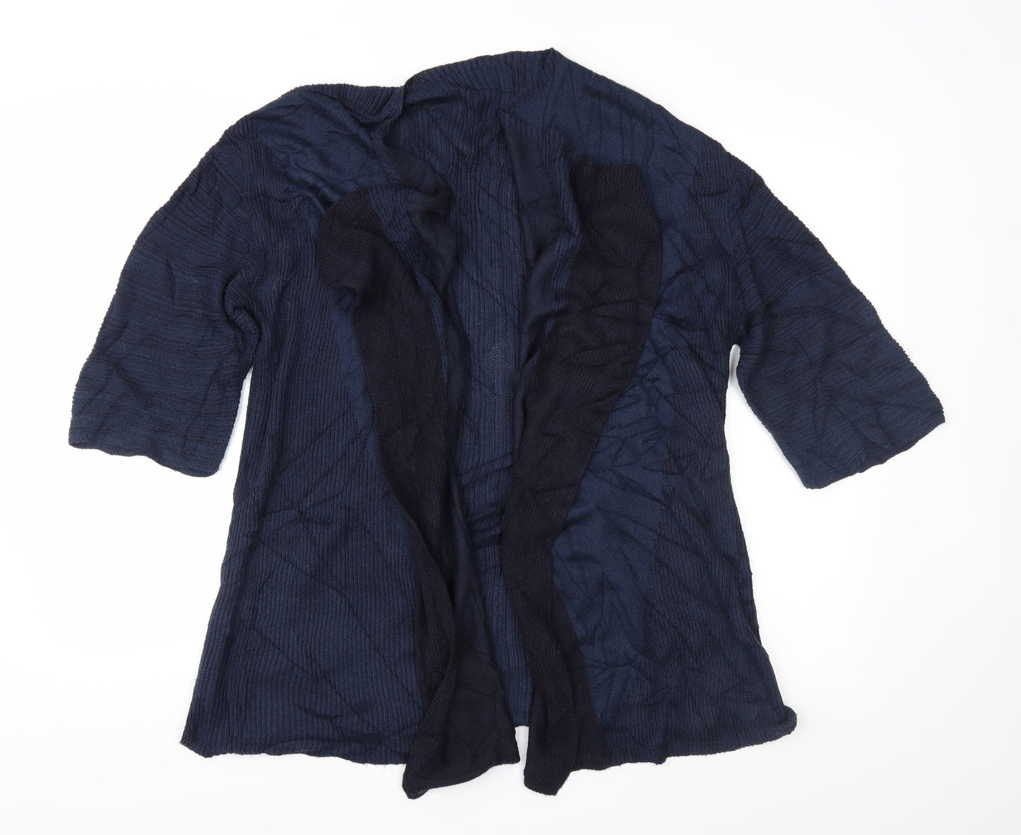 Per Una Womens Blue  Knit Cardigan Jumper Size S