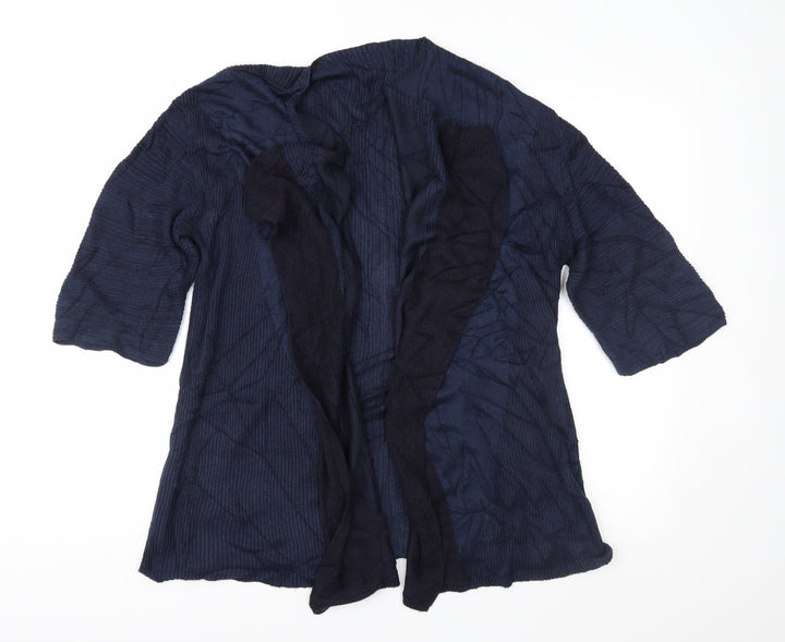 Per Una Womens Blue Knit Cardigan Jumper Size S