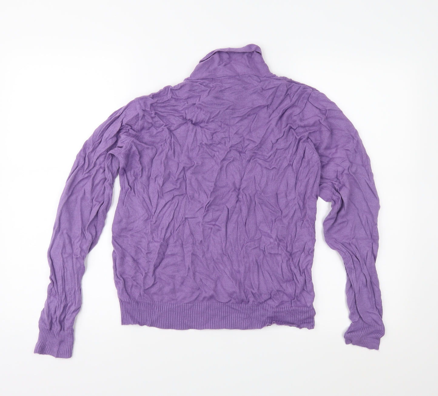 Honor Millburn Womens Purple  Knit Pullover Jumper Size M