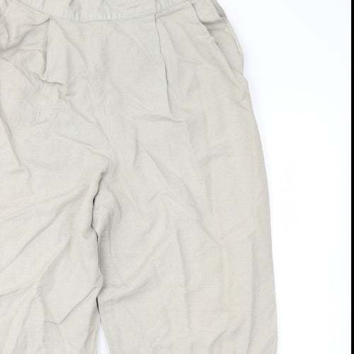 Alba Moda Womens Grey   Trousers  Size 30 in L25 in