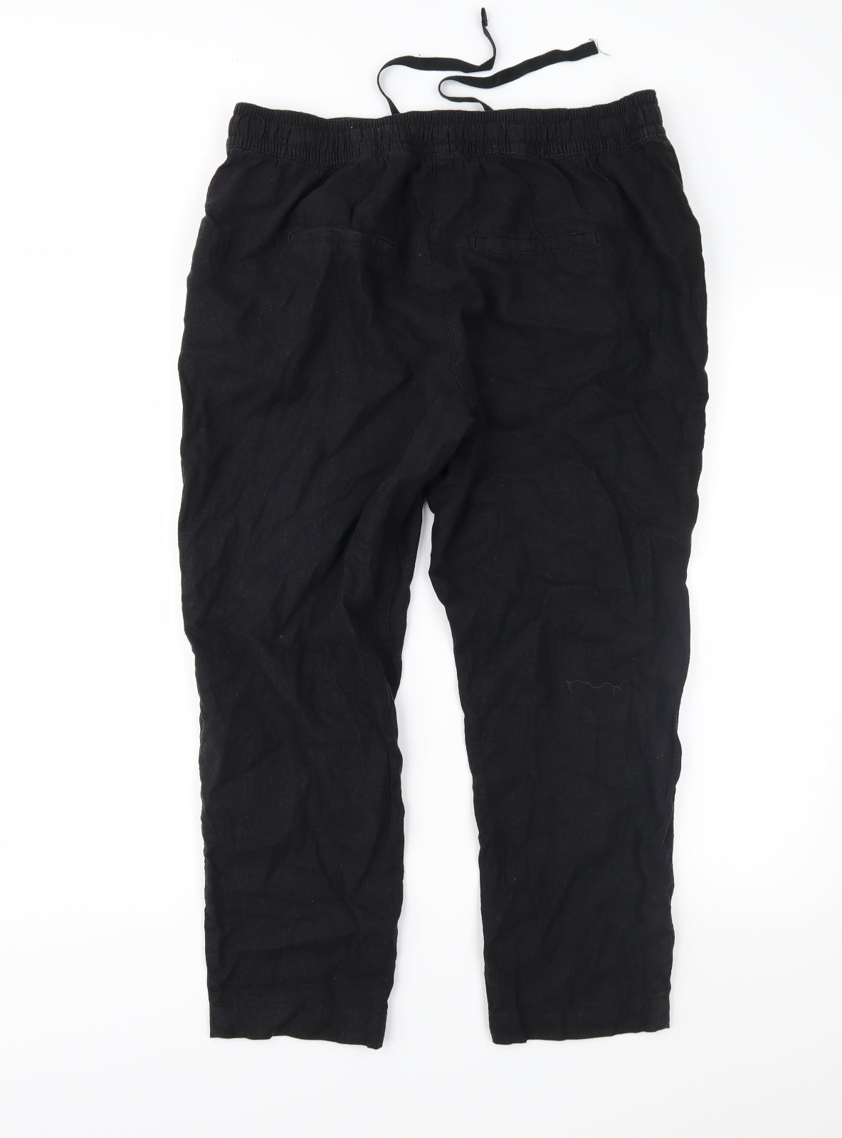 NEXT Womens Black   Trousers  Size 16 L26 in