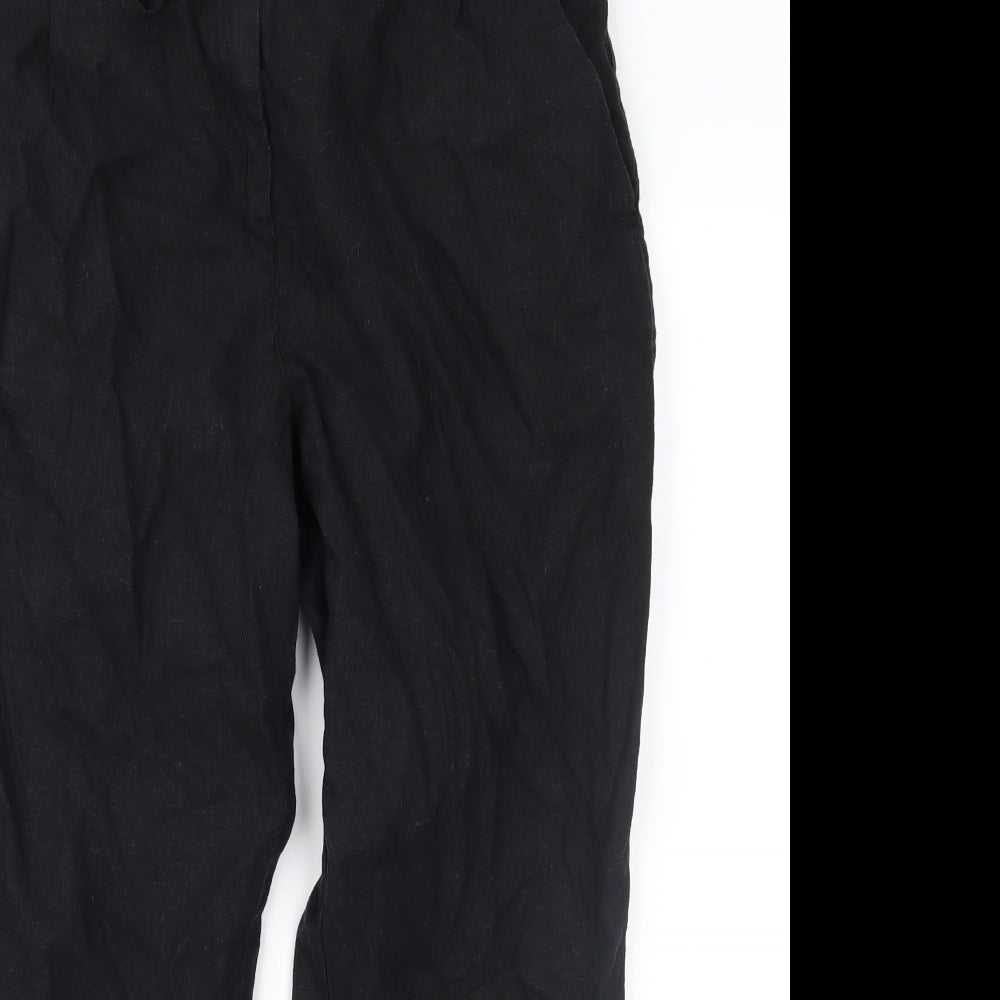 NEXT Womens Black   Trousers  Size 16 L26 in