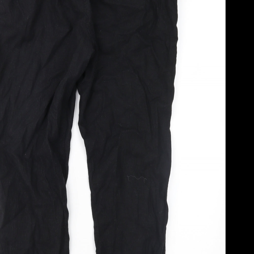 NEXT Womens Black   Trousers  Size 16 L26 in