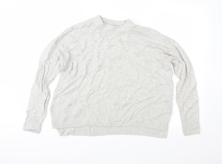 H&M Womens Grey  Knit Pullover Jumper Size XS