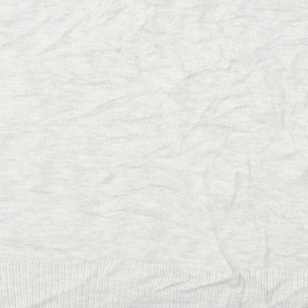 H&M Womens Grey  Knit Pullover Jumper Size XS