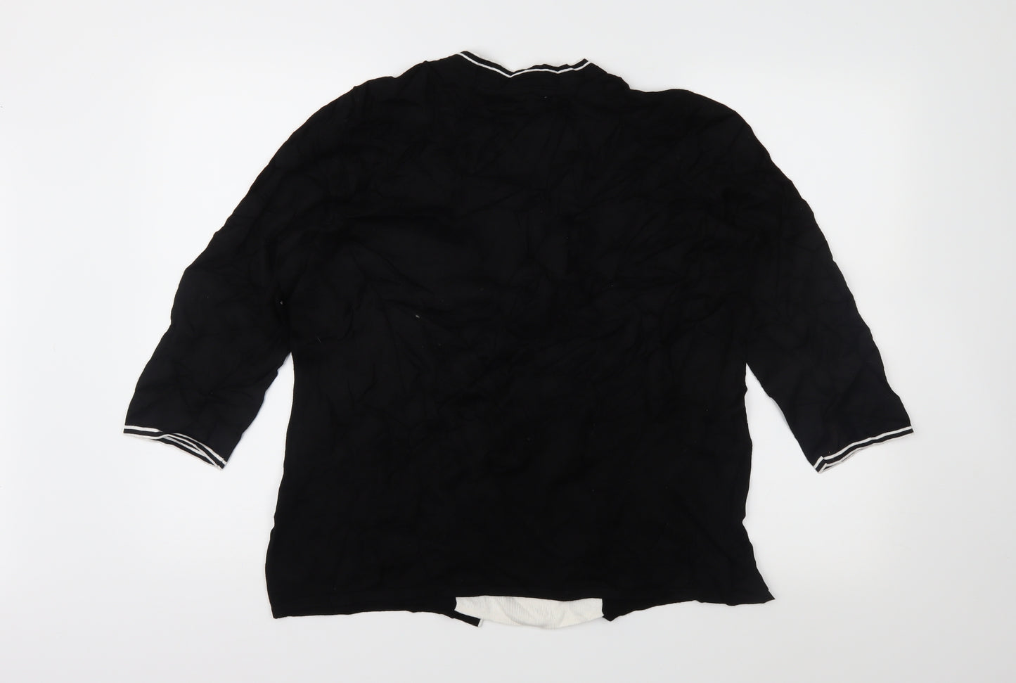 Debenhams Womens Black  Knit Pullover Jumper Size 16
