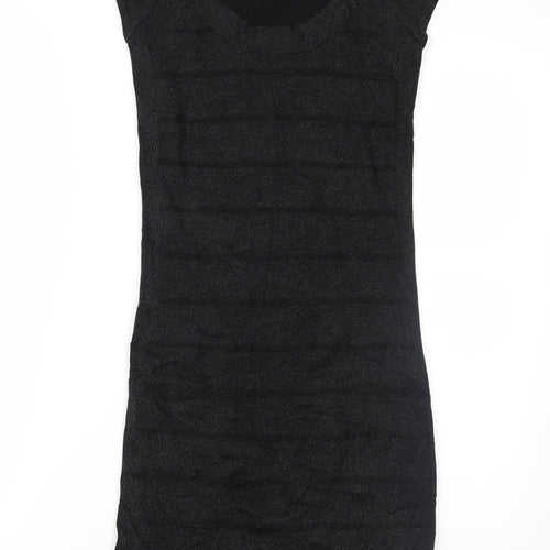 Atmosphere Womens Black  Knit Jumper Dress  Size 8