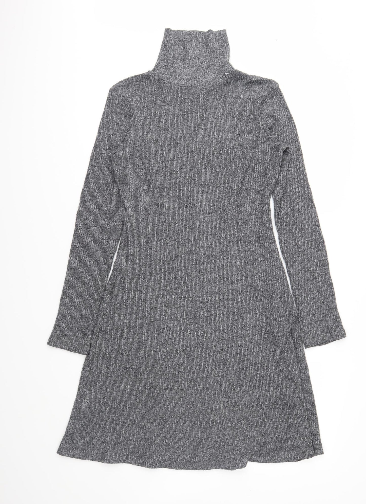 NEXT Womens Grey  Knit Jumper Dress  Size 12