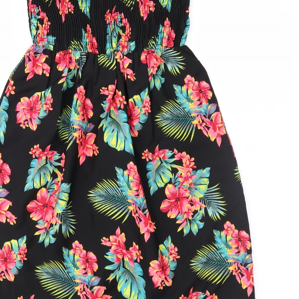 Atmosphere Womens Black Floral  Fit & Flare