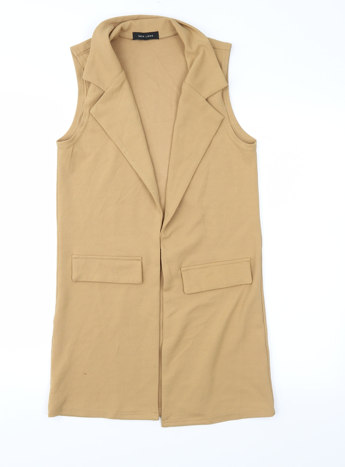 New Look Womens Brown   Jacket Waistcoat Size 8