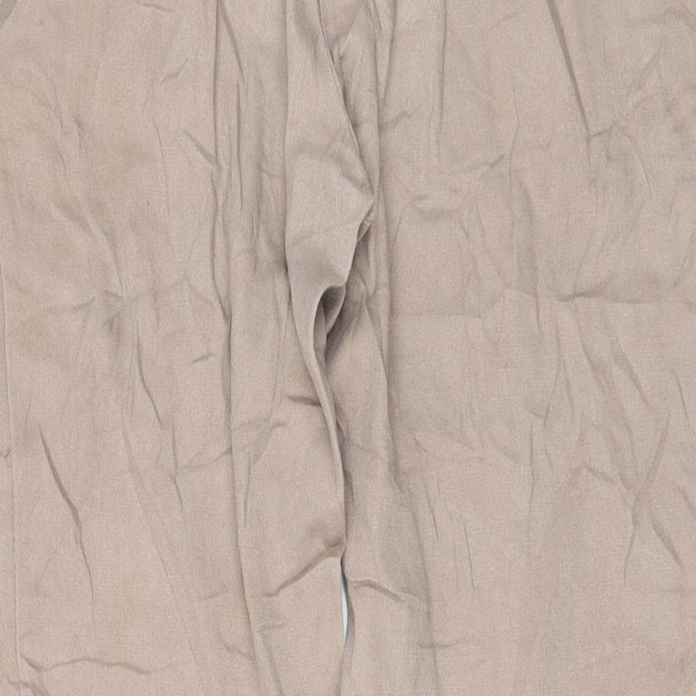 New Look Womens Beige   Trousers  Size 10 L27 in