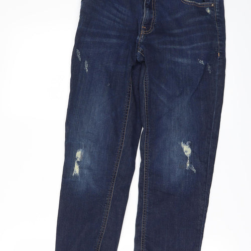 EDC Womens Beige  Denim Straight Jeans Size 30 in L26 in