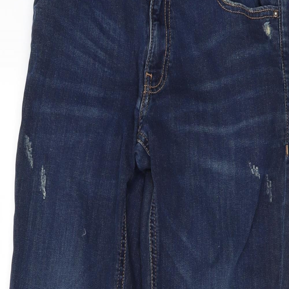 EDC Womens Beige  Denim Straight Jeans Size 30 in L26 in
