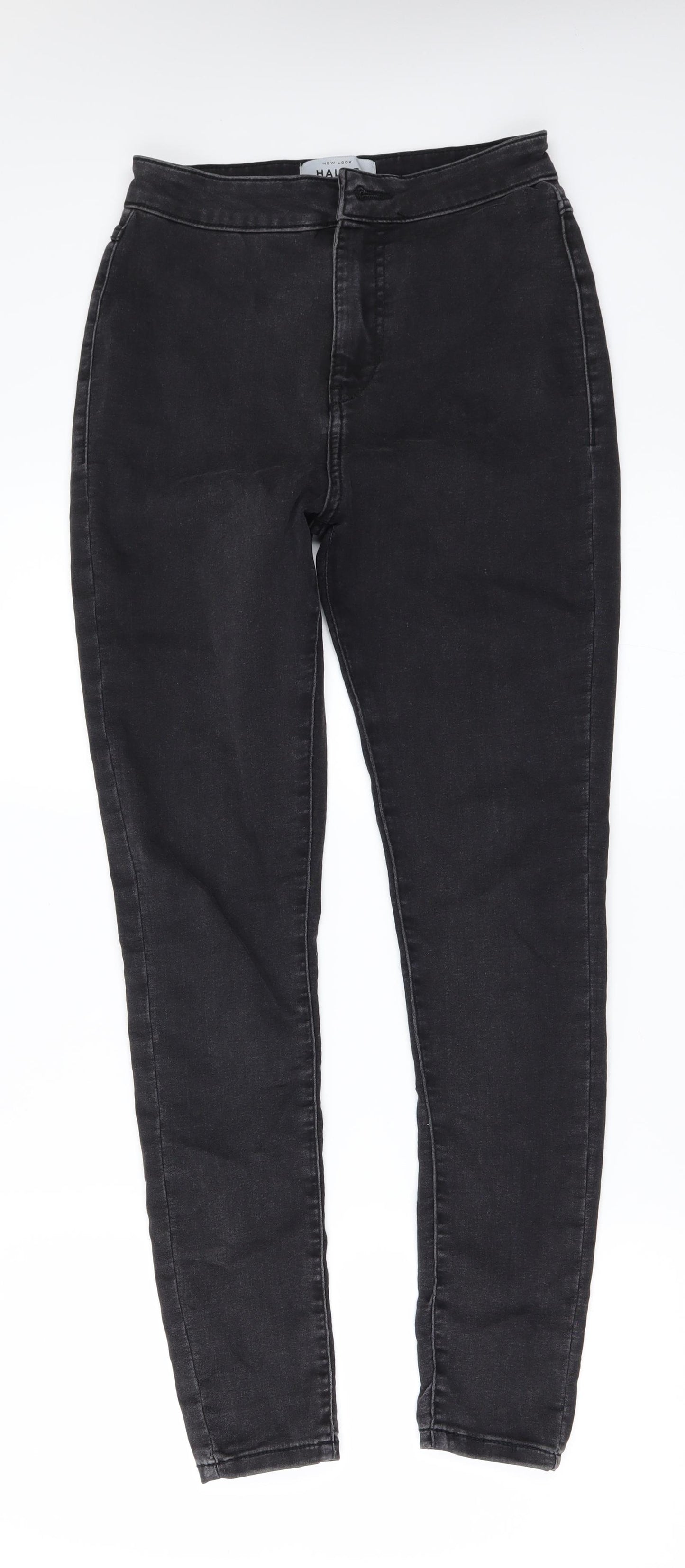 New Look Womens Black  Denim Skinny Jeans Size 10 L29 in