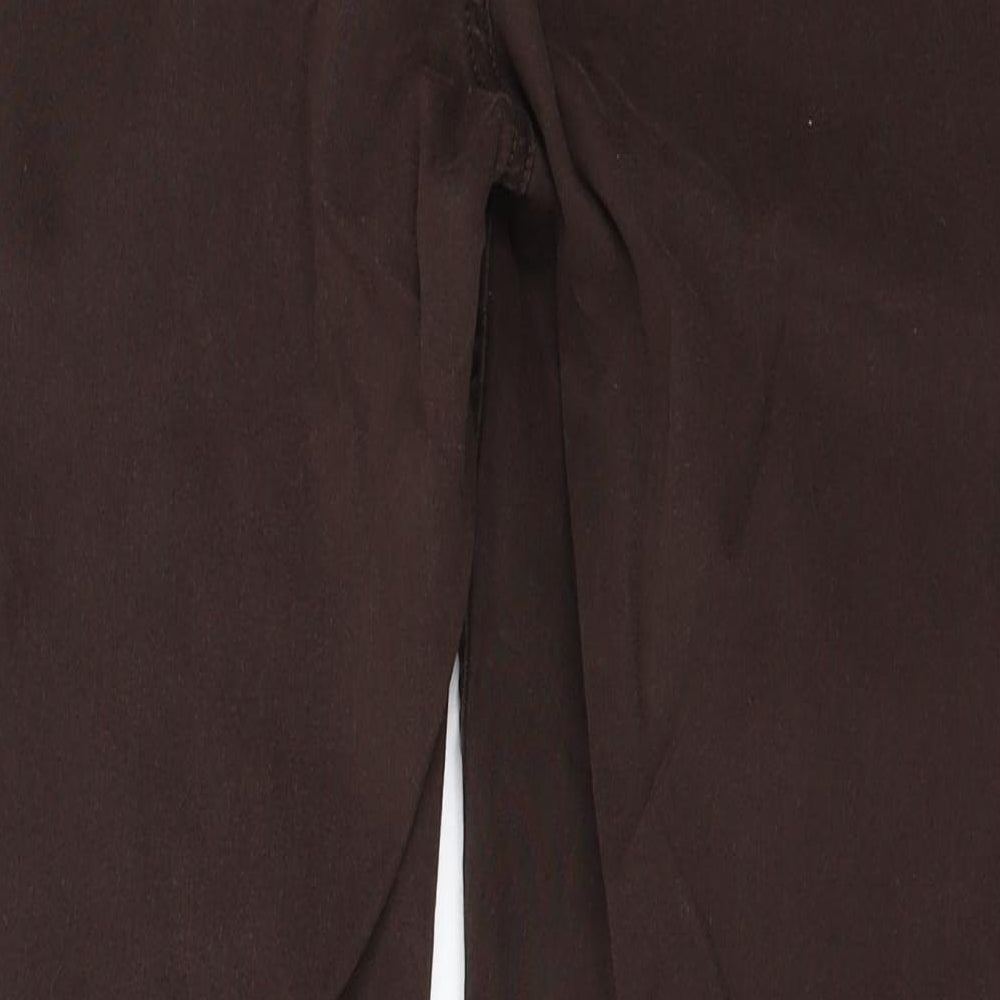 Bandolino Womens Brown  Denim Straight Jeans Size 12 L29 in