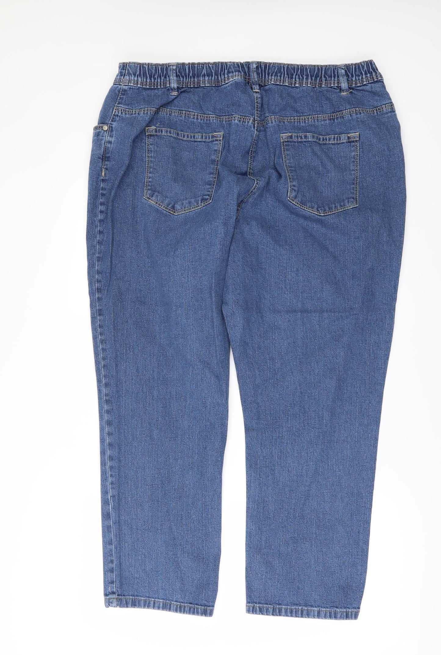 Anthology Womens Blue  Denim Straight Jeans Size 24 L27 in