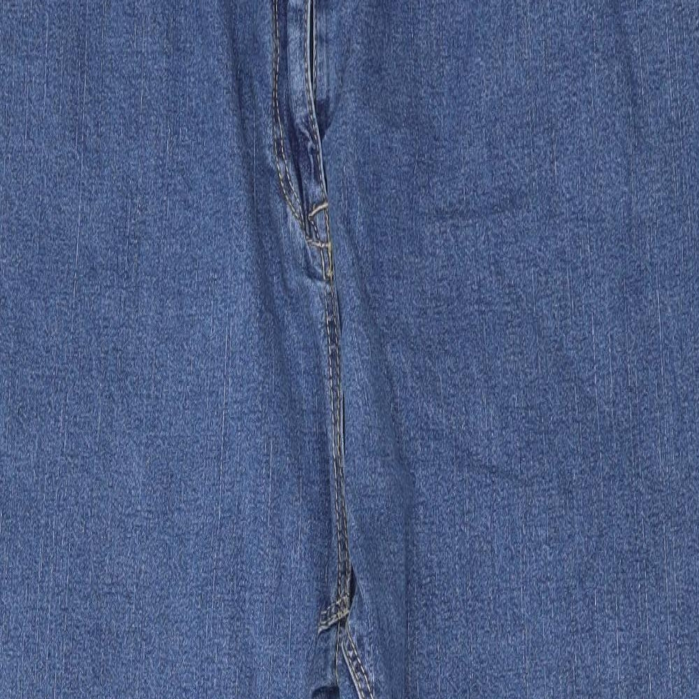 Anthology Womens Blue  Denim Straight Jeans Size 24 L27 in