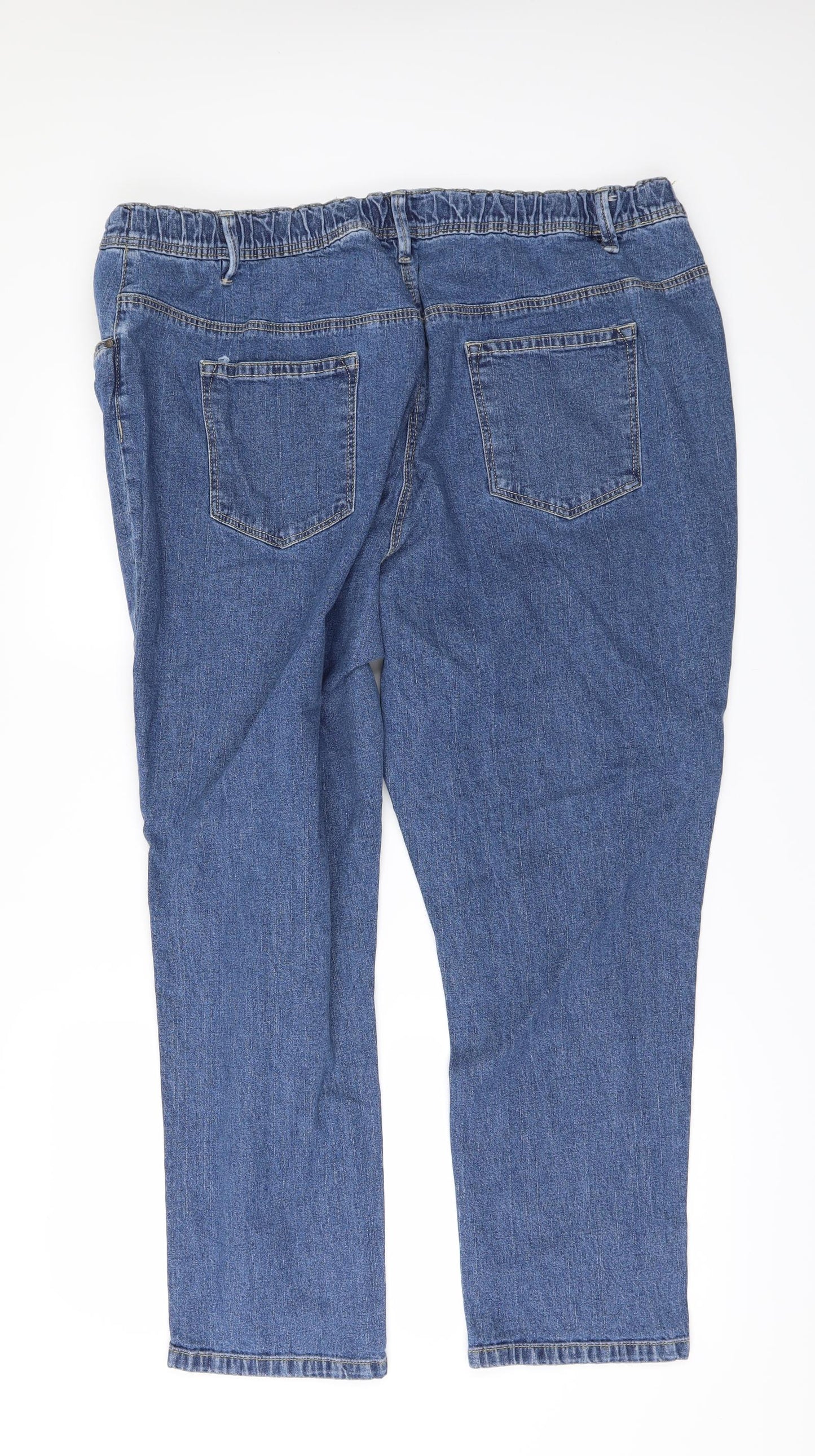 Anthology Womens Blue  Denim Straight Jeans Size 24 L27 in