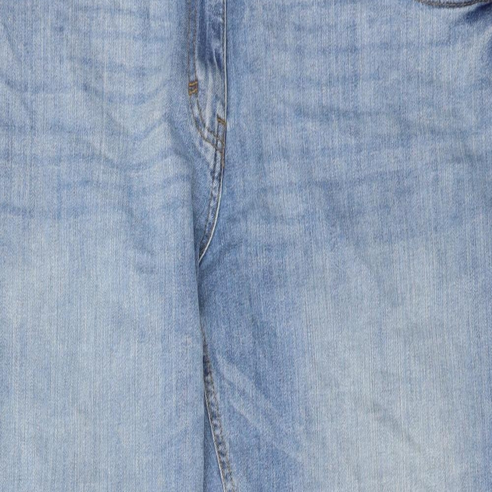 TU Womens Blue  Denim Boyfriend Jeans Size 20 L30 in