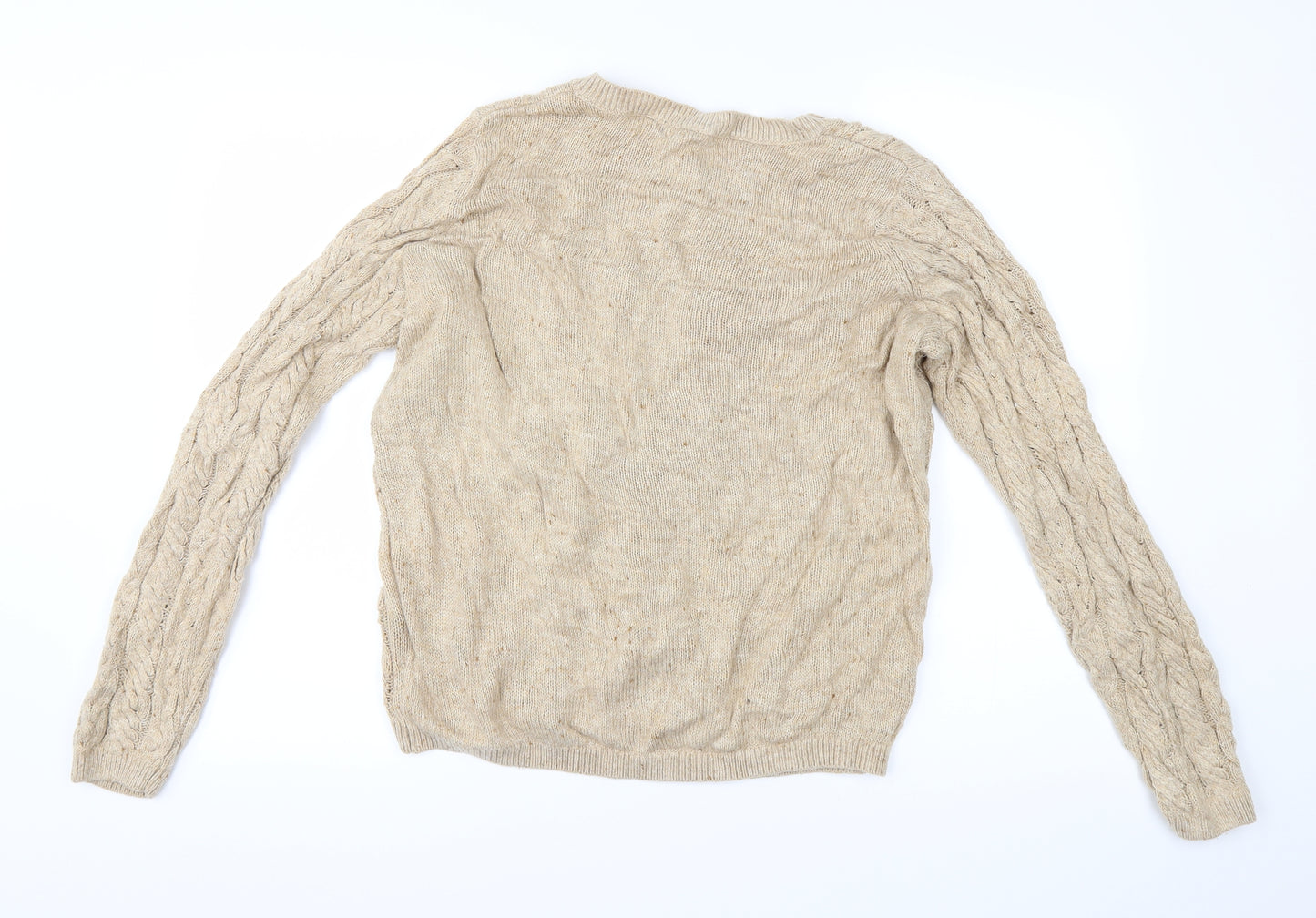 Bonmarché Womens Beige   Cardigan Jumper Size M