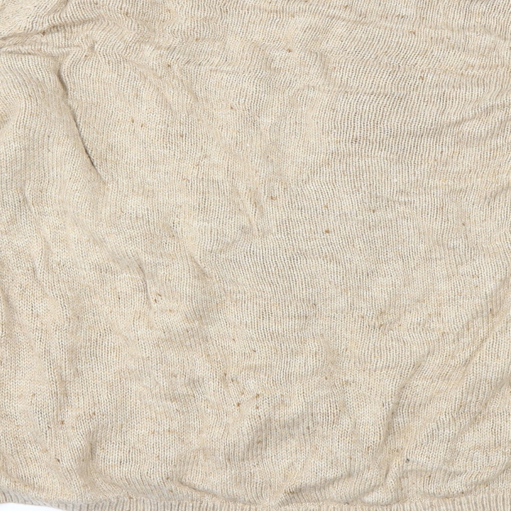 Bonmarché Womens Beige   Cardigan Jumper Size M