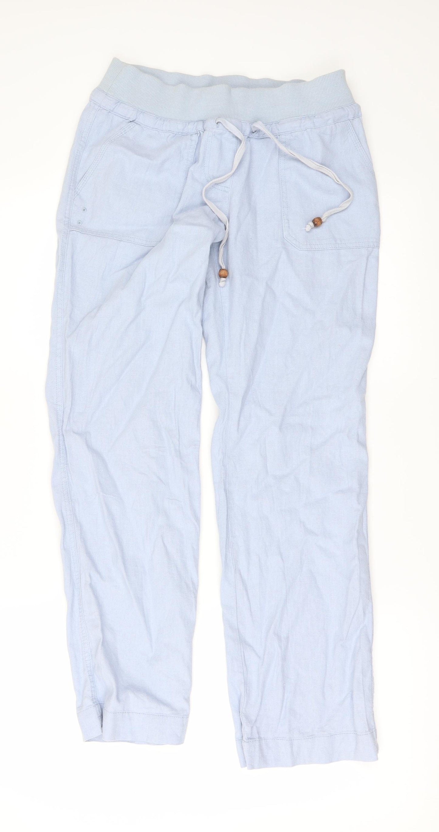 South Womens Blue   Trousers  Size 8 L29 in