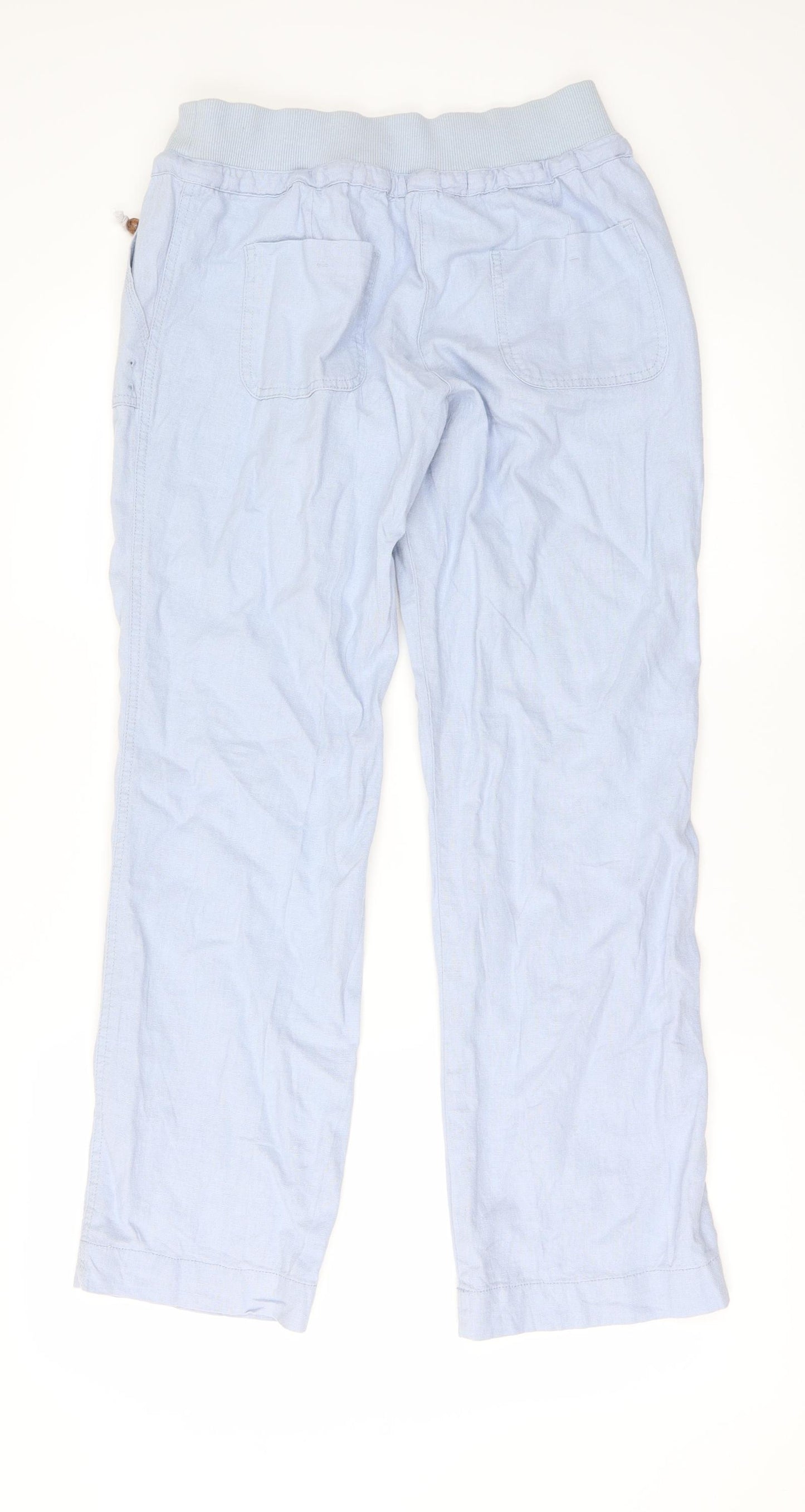 South Womens Blue   Trousers  Size 8 L29 in