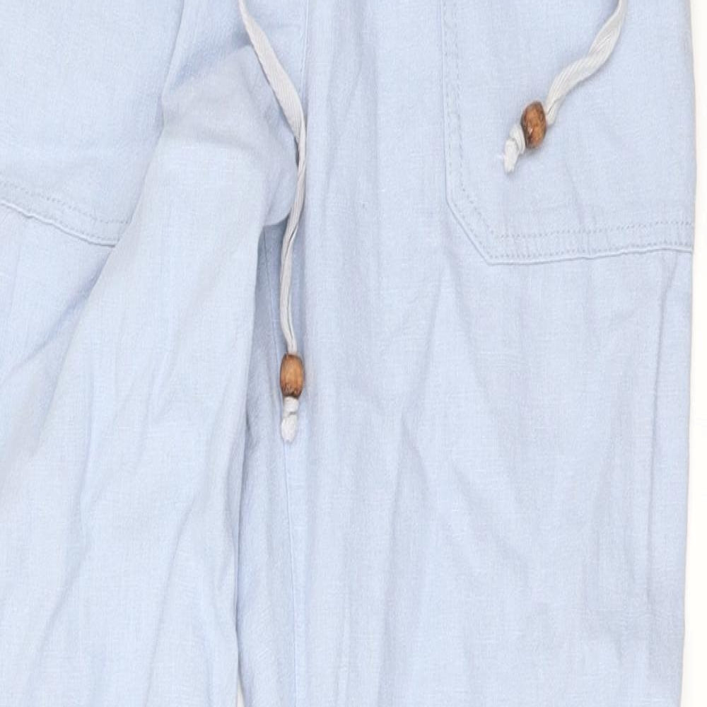 South Womens Blue   Trousers  Size 8 L29 in