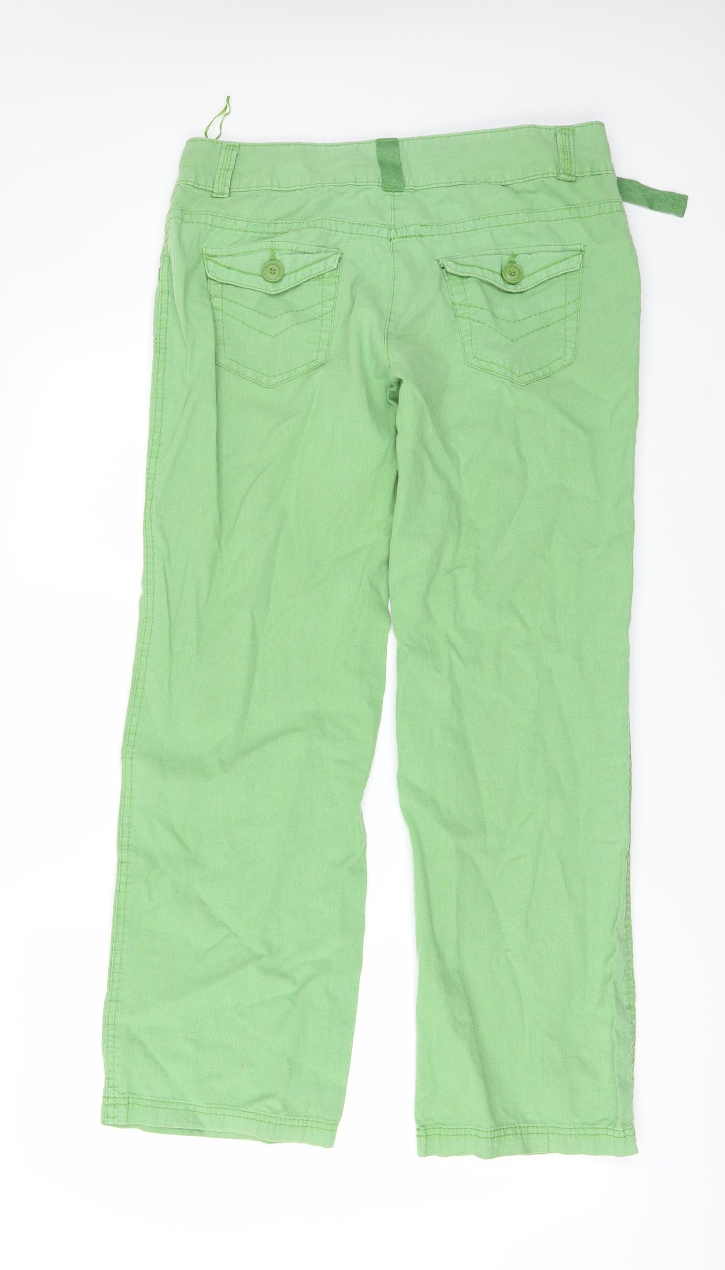 George Womens Green   Trousers  Size 12 L29 in