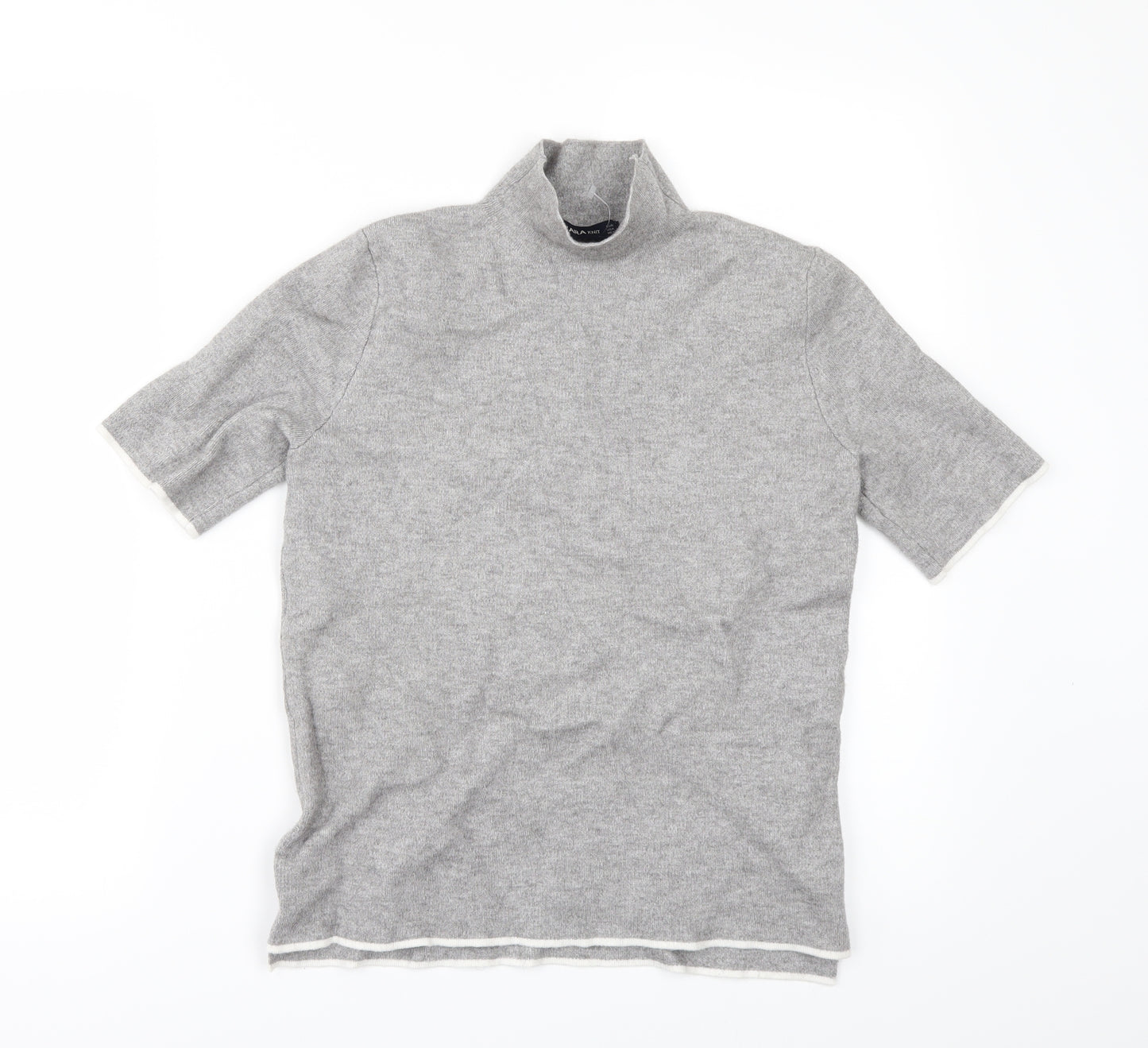 Zara Womens Grey   Pullover Jumper Size S