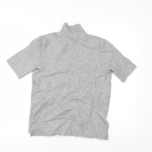 Zara Womens Grey   Pullover Jumper Size S