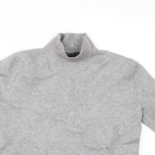 Zara Womens Grey   Pullover Jumper Size S