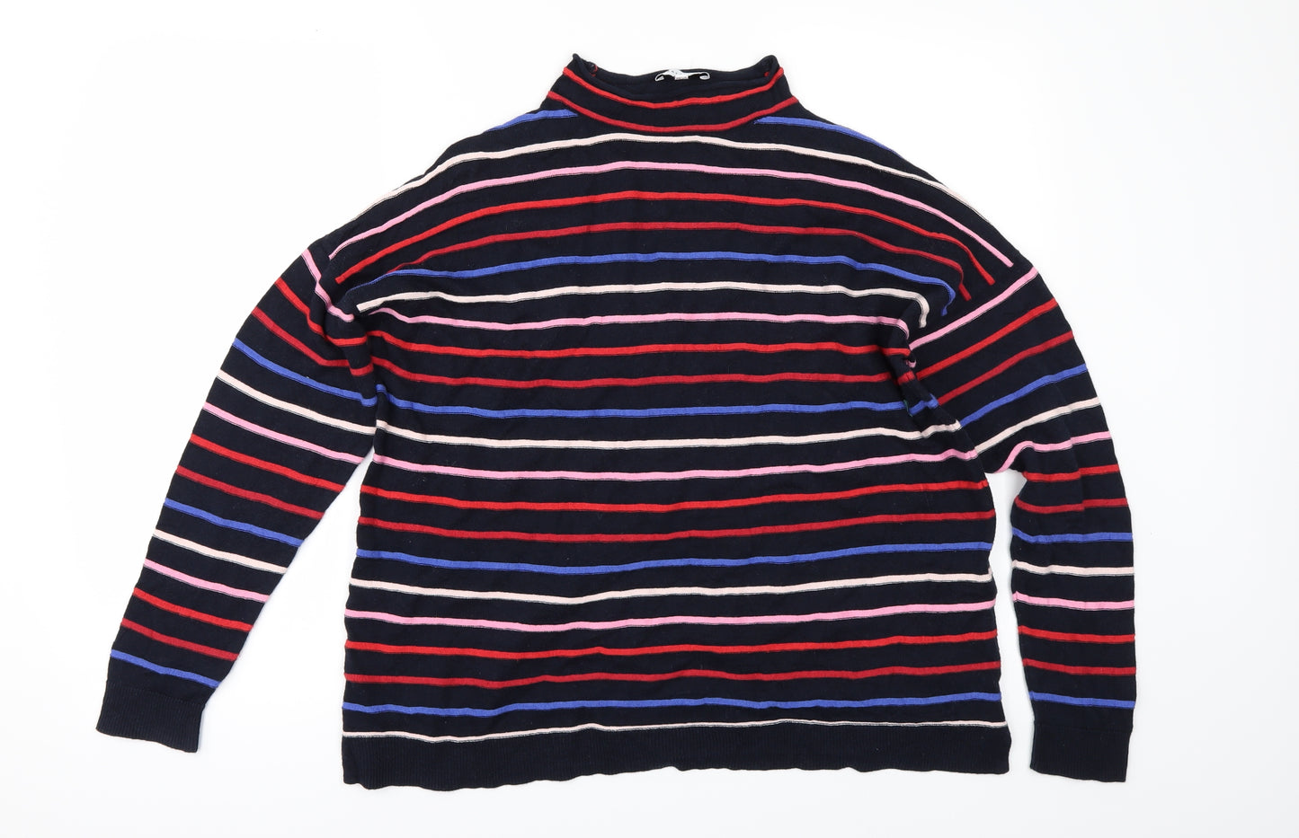 Warehouse Womens  Striped  Pullover Jumper Size 12