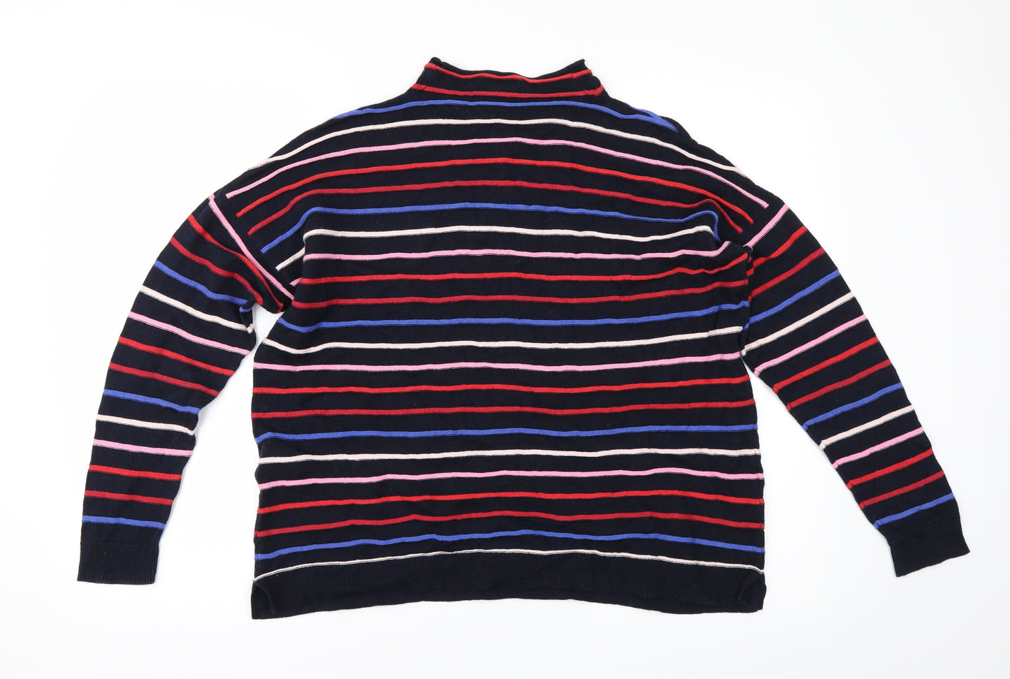 Warehouse Womens  Striped  Pullover Jumper Size 12