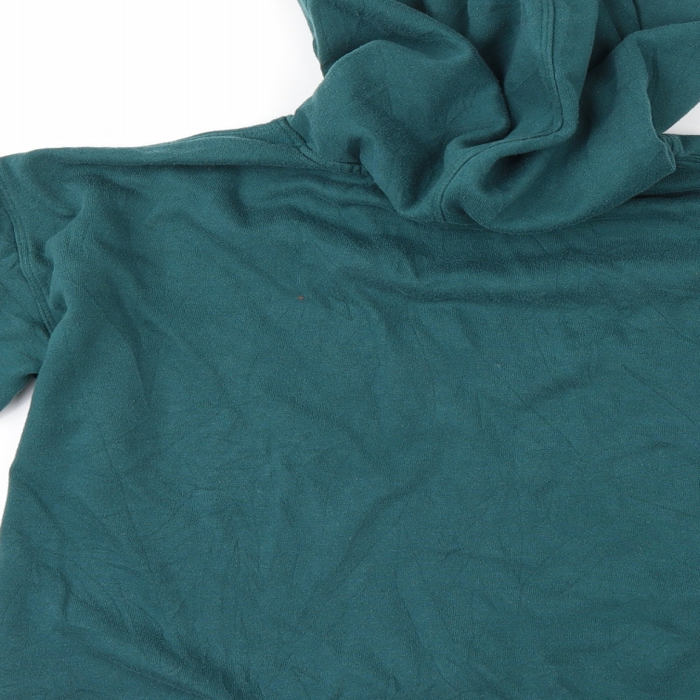 DKNY Womens Green   Pullover Hoodie Size S  - cropped hoodie