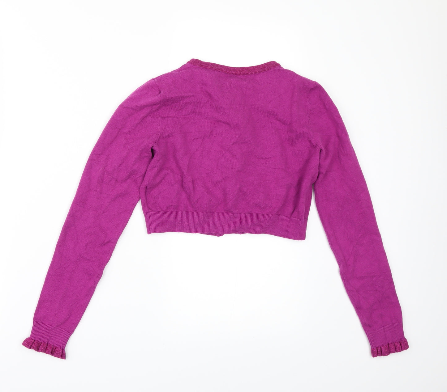 NEXT Girls Pink   Cardigan Jumper Size 11 Years