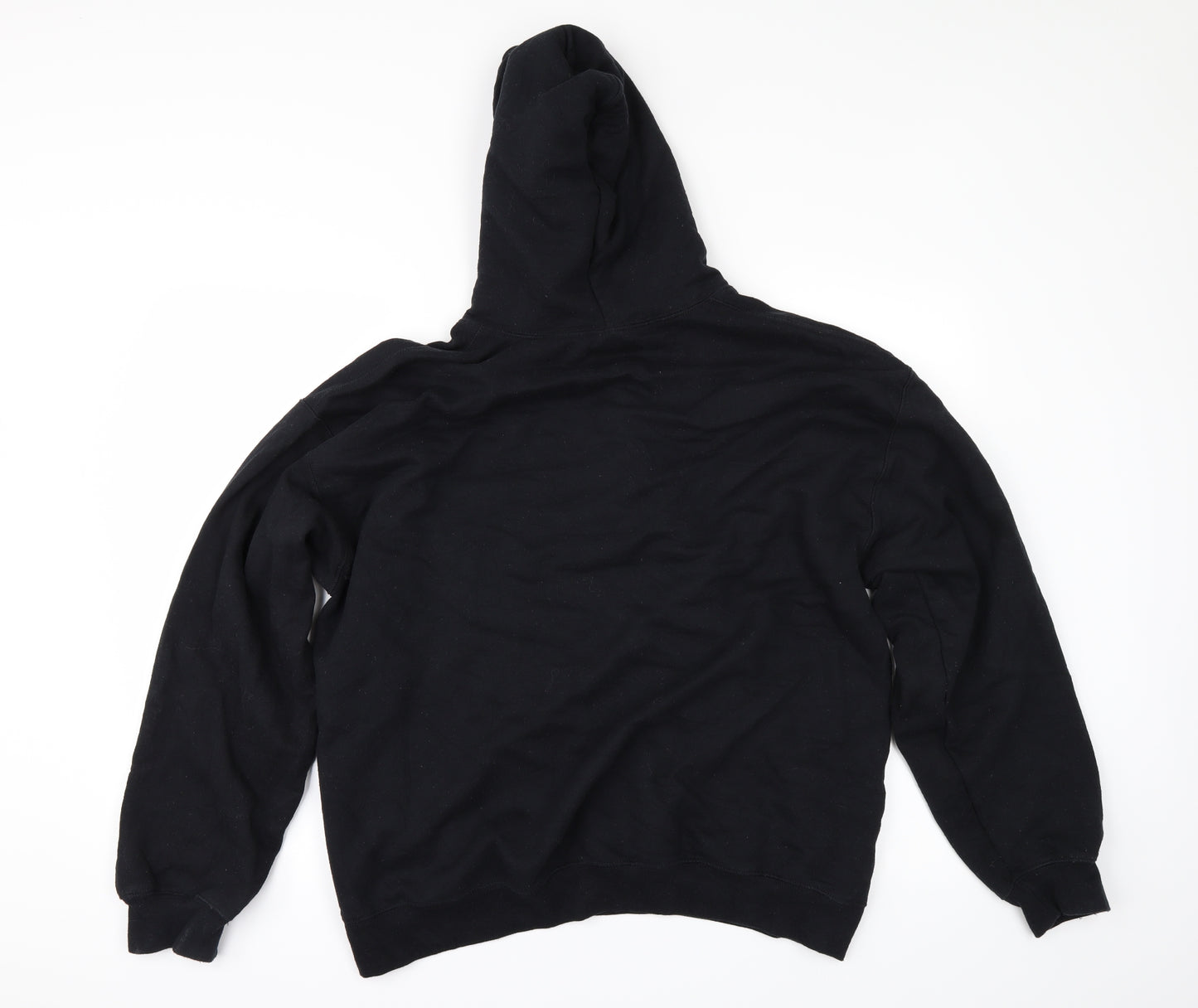 PRETTYLITTLETHING Womens Black   Pullover Hoodie Size M