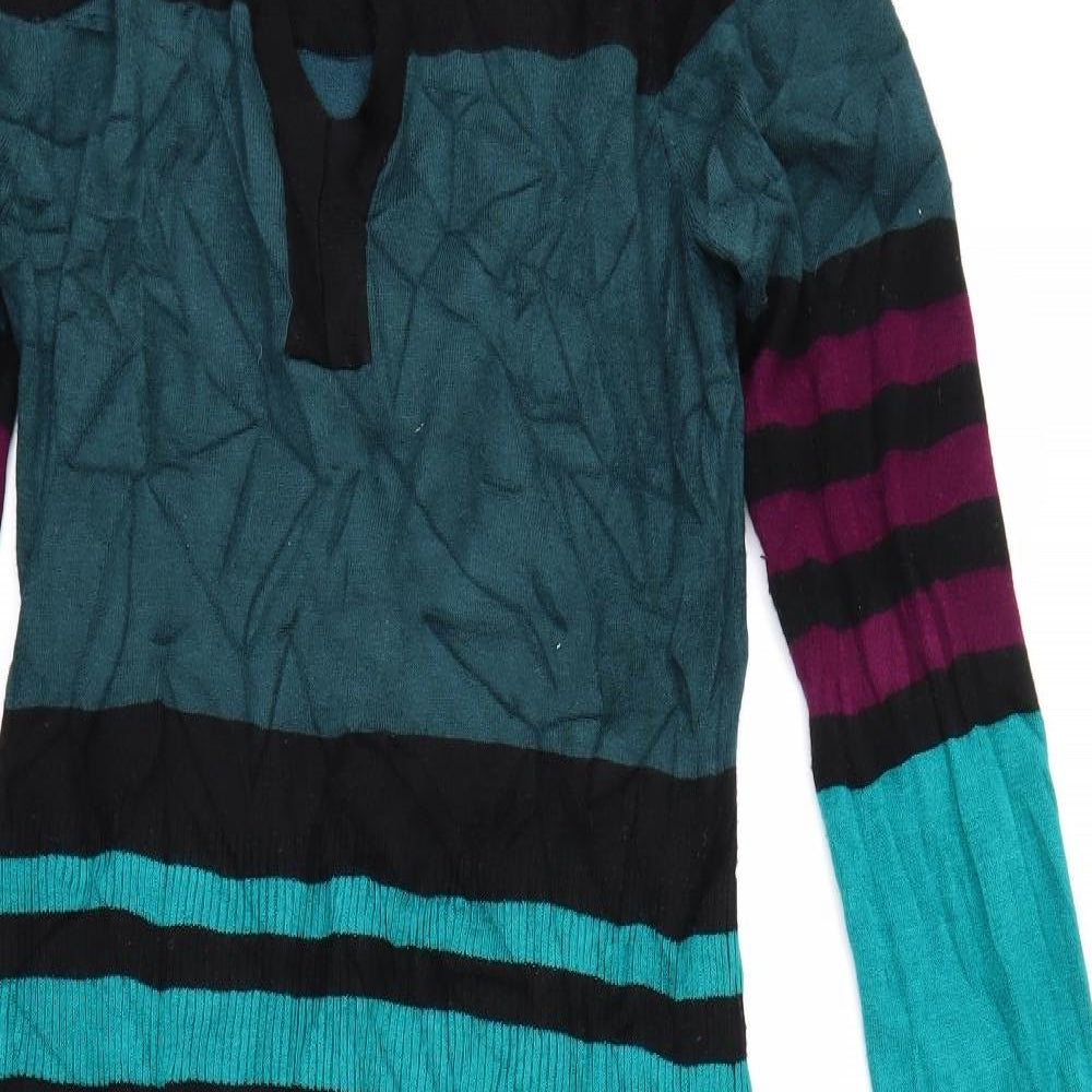 M&Co Womens Black   Jumper Dress  Size M