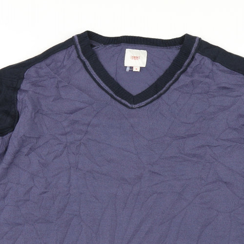 Code Mens Blue   Pullover Jumper Size S