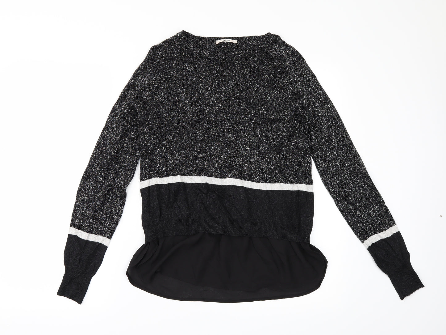 TU Womens Black   Pullover Jumper Size 8